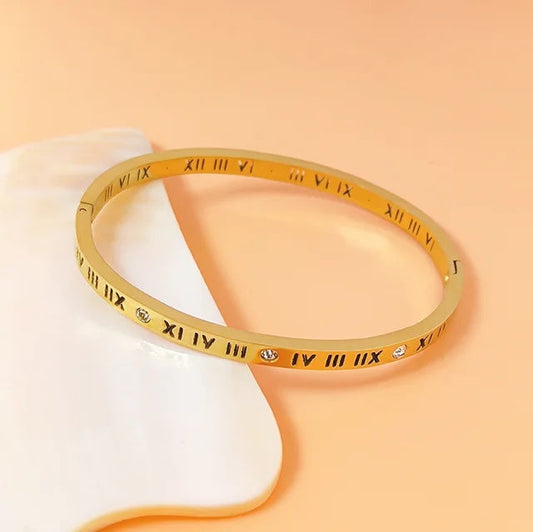 Roman Numerals Bangle